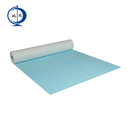 Weißes selbstklebendes Vlies Filzkleber auf PE-Folienseite Spunlace-Vlies (Grundqualität 130 g/m²25m 50m)